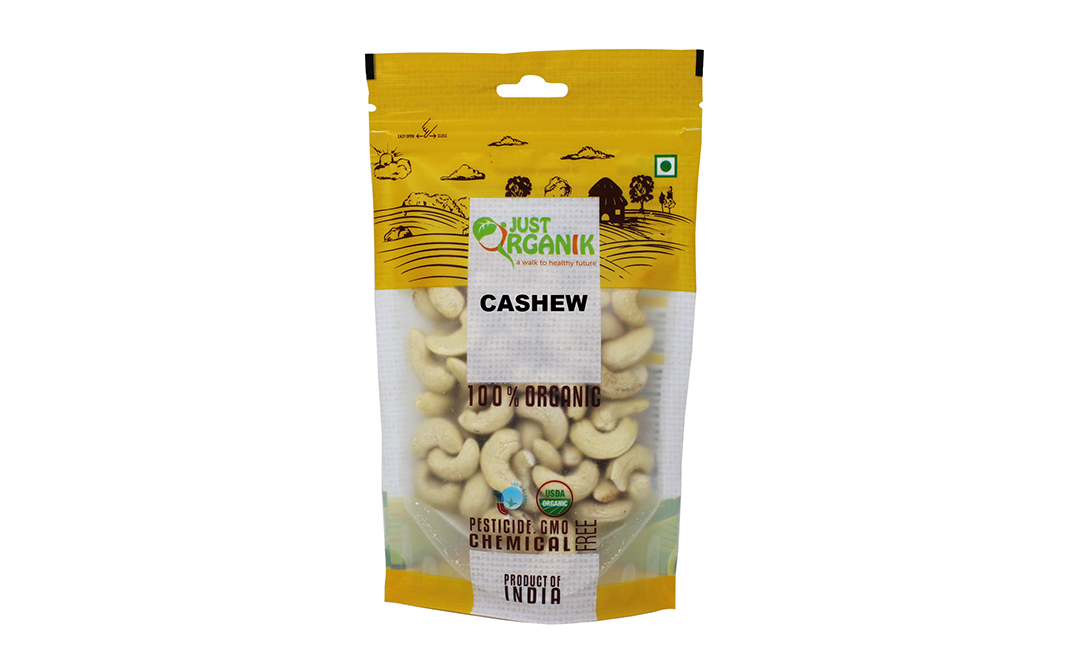 Just Organik Cashew   Pack  100 grams